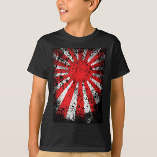 Japan Land Of The Rising Sun Nippon War Flag T-Shirt