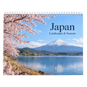 Japan Landscapes & Seasons Scenic Nature Calendar