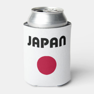 Japan Large Red Dot Light Colour Can Cooler