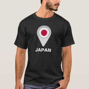 Japan Location Flag T-Shirt