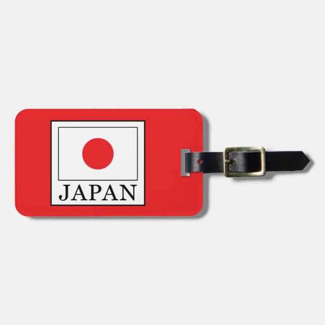 Japan Luggage Tag (Front Horizontal)