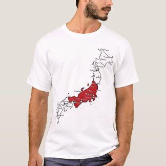 Japan Map T-Shirt