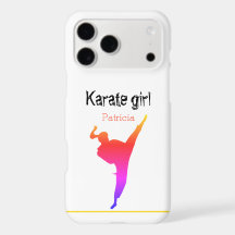 Japan Martial Arts Karate Silhouette Modern Girly