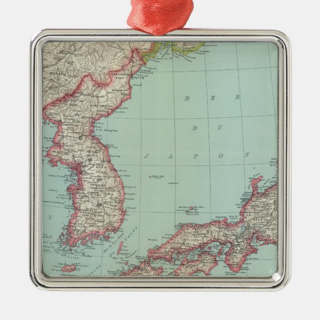 Japan Metal Tree Decoration (Front)