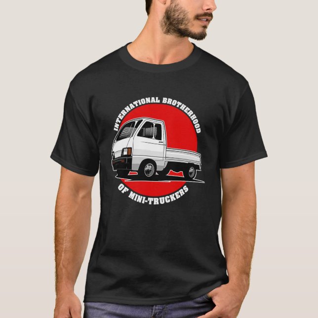 Japan Mini Truck Kei Car 4wd Off Road Dad Truck Me T-Shirt (Front)