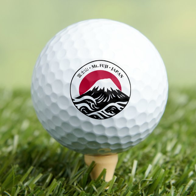 Japan Mount Mt. Fuji 富士山 Honshu Golf Balls (Creator Uploaded)