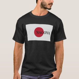 Japan Nagoya Asia Travel Flag T-Shirt