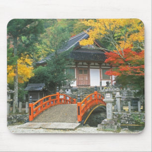 Japan, Nara, Ryuzenji Temple Mouse Mat