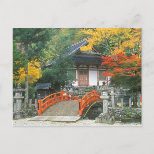 Japan, Nara, Ryuzenji Temple Postcard