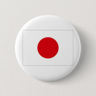 Japan National Flag 6 Cm Round Badge