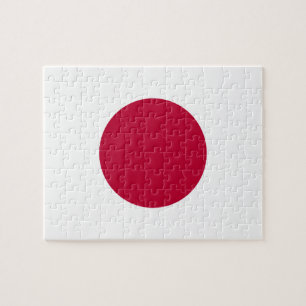 Japan National World Flag Jigsaw Puzzle