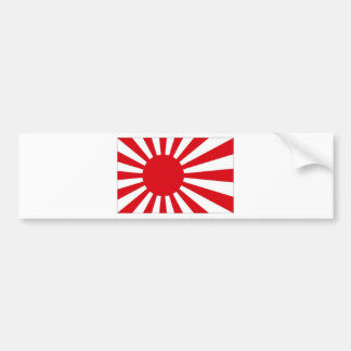 Japan Naval Ensign Bumper Sticker