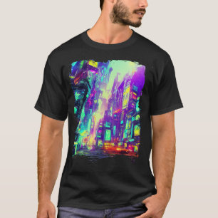 Japan Neon City Lights 15 T-Shirt