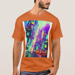 Japan Neon City Lights 5 T-Shirt