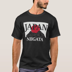 Japan Niigata Fuji san flag T-Shirt