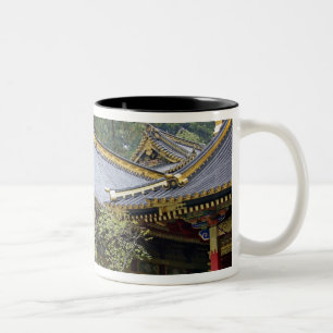 Japan, Nikko. Toshogu Shrine and mausoleum in 2 Two-Tone Coffee Mug