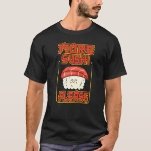 Japan Nori Roll Diner Sushiman Daikon Sushibar Foo T-Shirt