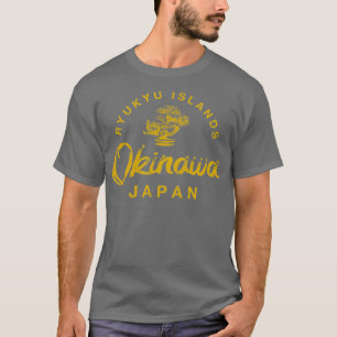 JAPAN Okinawa Bonsai Tree Japanese Vintage T-Shirt