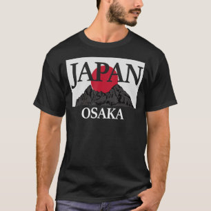 Japan Osaka Fuji san flag T-Shirt