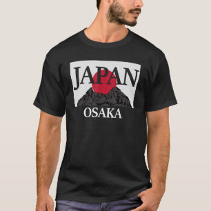 Japan Osaka Fuji san flag T-Shirt
