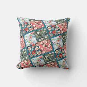 Japan Patchwork Mum's cushion reader