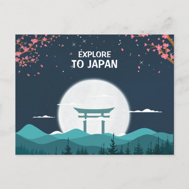 Japan Postcard (Front)