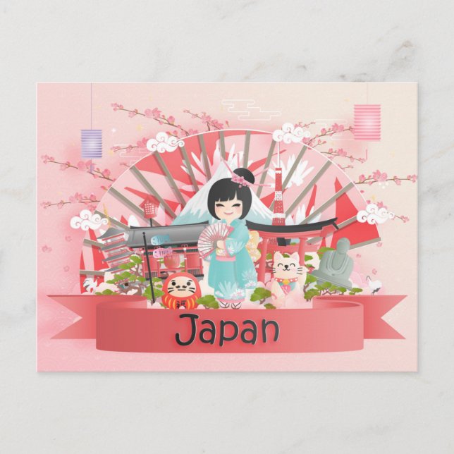 Japan Postcard (Front)