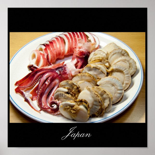 Japan Poster, Food from Japan Poster (Front)