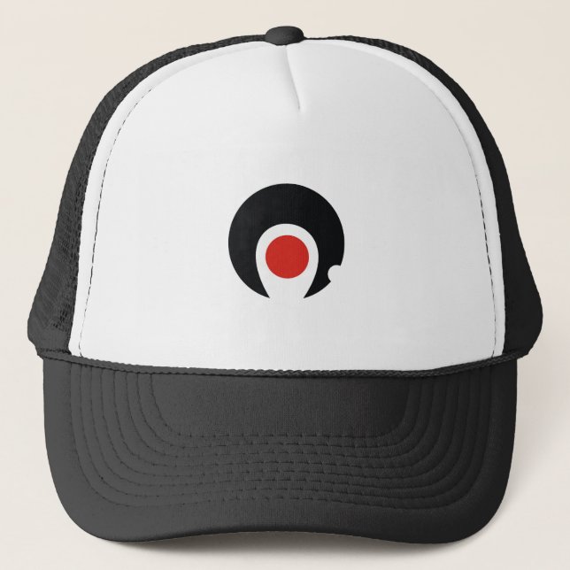 japan prefecture region flag county kagoshima trucker hat (Front)