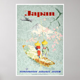 Japan Print Japanese Art Mt Fuji Painting SAS