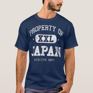 Japan Property XXL Sport College Athletic Funny  T-Shirt
