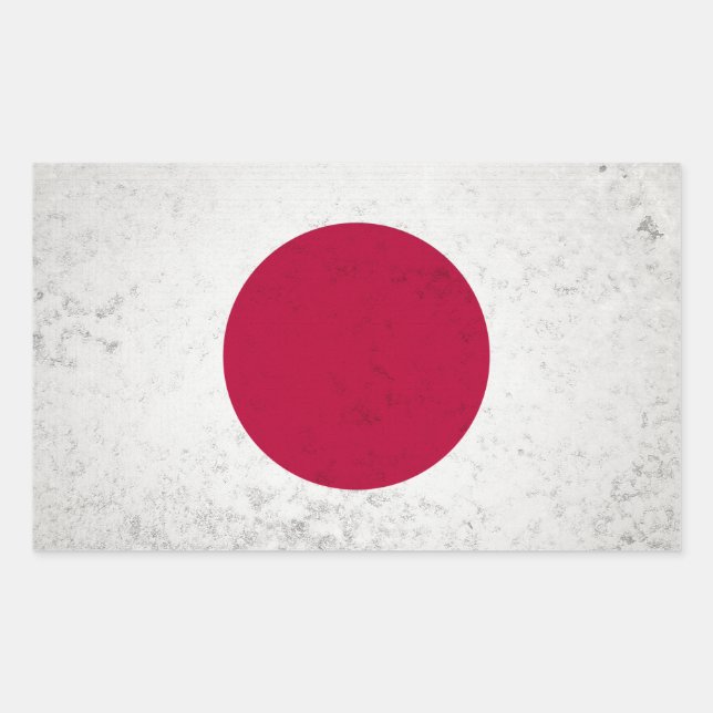 Japan Rectangular Sticker (Front)
