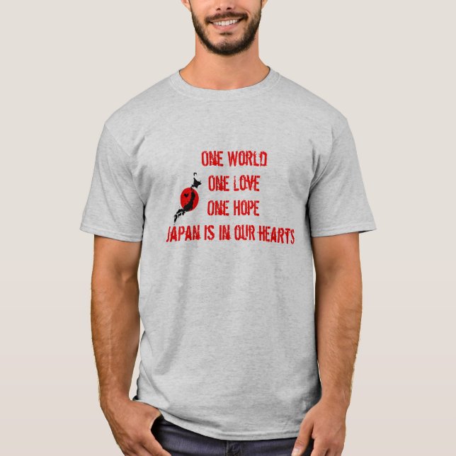 JAPAN RELIEF SHIRT Men's (Front)
