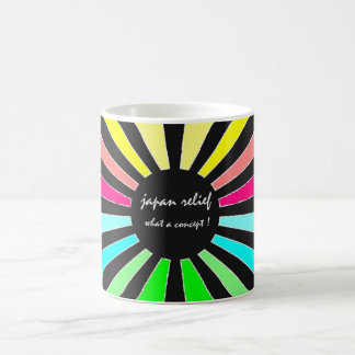 japan relief what a concept coffee mug