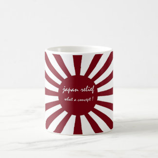 japan relief what a concept coffee mug
