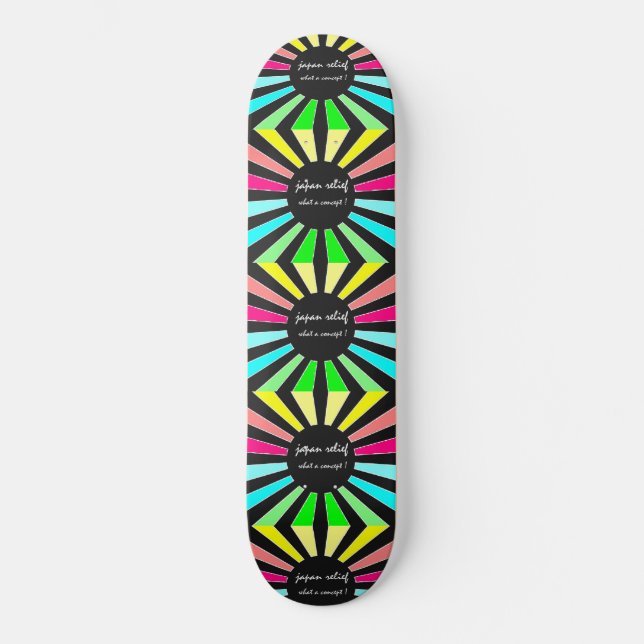 japan relief what a concept skateboard (Front)