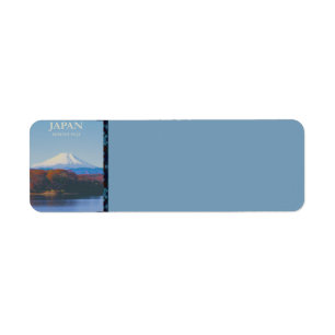Japan Return Address Label