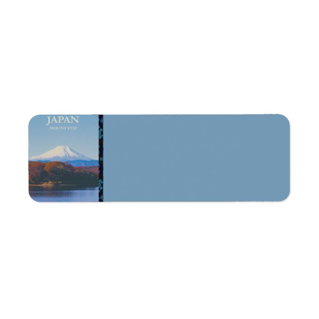 Japan Return Address Label (Front)