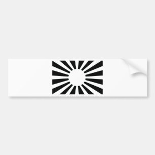 Japan Rising Sun Flag Bumper Sticker