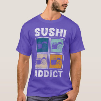 Japan Running Sushi Food Nori friend T-Shirt