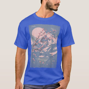 Japan Sakura Pink Flower Floral Japanese Cherry Bl T-Shirt