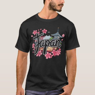 Japan Sakura Travel Cherry Blossom Japanese T-Shirt
