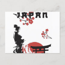 Japan Samurai Blossoms
