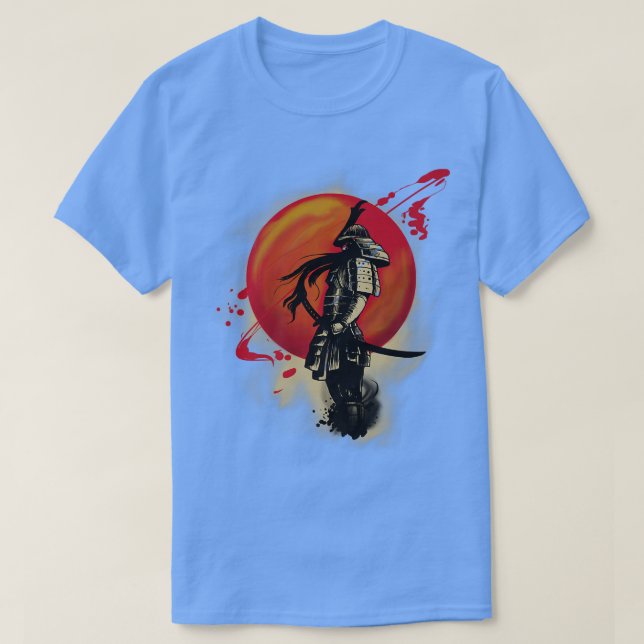 Japan Samurai Bushido Code Gift  T-Shirt (Design Front)