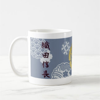 JAPAN SAMURAI KAMON KANJI TENKAFUBU! Syougun Oda Coffee Mug
