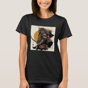 Japan Samurai Retro Vintage Sword Warrior Japanese T-Shirt