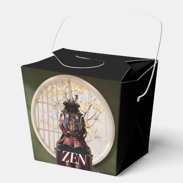 Japan samurai spirit favour box (Front)
