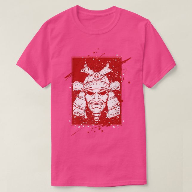 Japan Samurai Warrior  T-Shirt (Design Front)