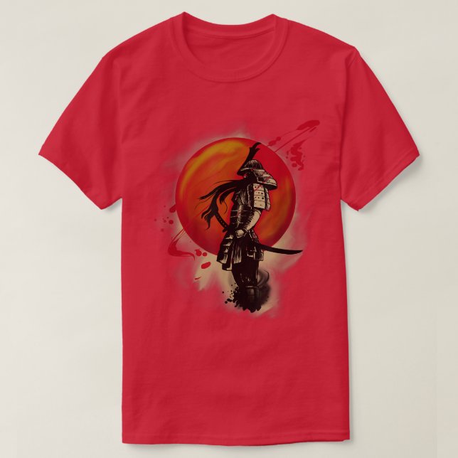 Japan Samurai Warrior T-Shirt Copy Copy Copy Copy  (Design Front)