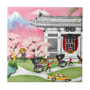 Japan Scene Tile